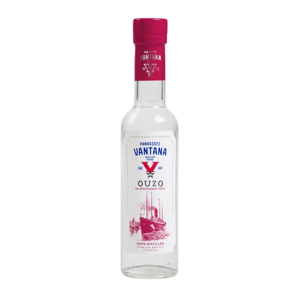 Vantana Ouzo 100% Destilled  (200 ml) 40%